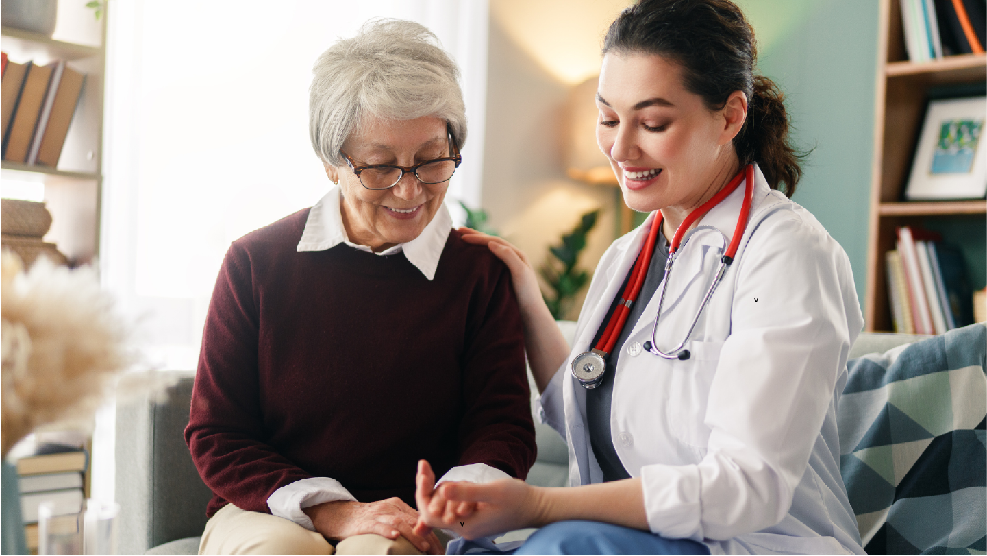 Doctor talking to patient about financing options. That's how to keep patients from cancelling appointments