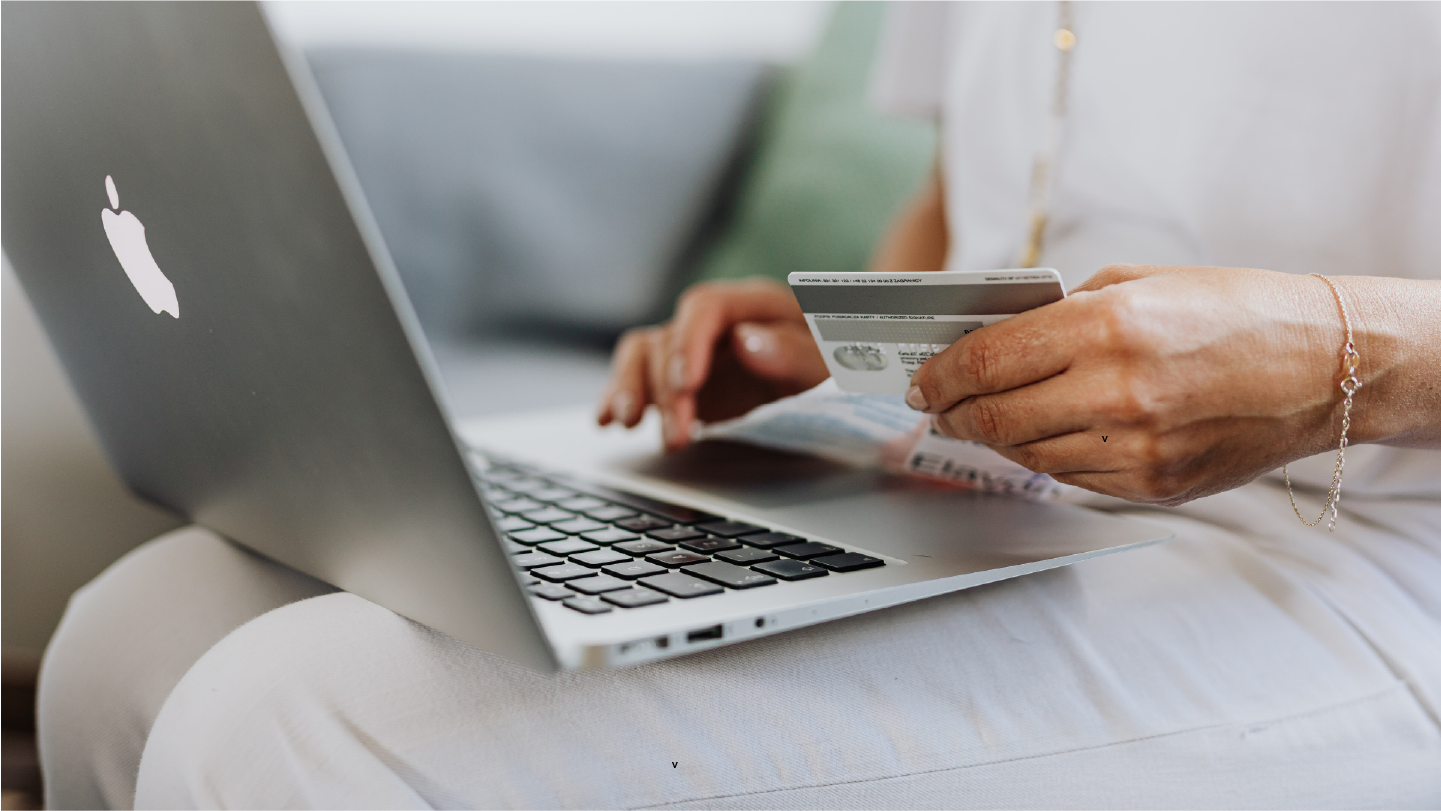 Patient making a self-serve payment plan on their computer