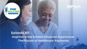 Doctor helping an old woman with their patient financial experience